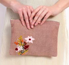 Rustic Bloom Pouch